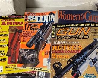 Lots of Shooting related books and magazines