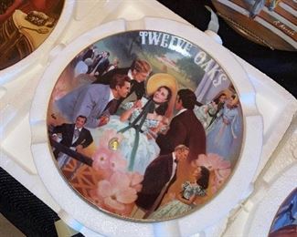 GWTW musical plates and collectors plates