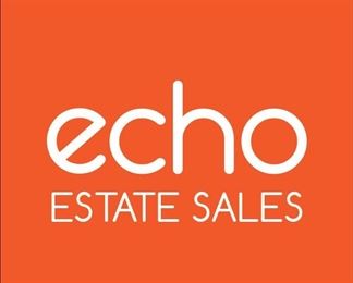 echo logo white tag