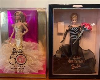 BARBIE Fortieth and Fiftieth Anniversary