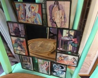 Picasso prints mirror
