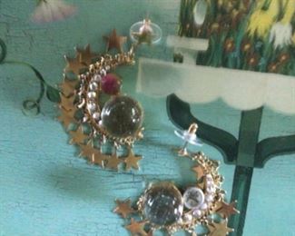 Vintage Celestial earrings