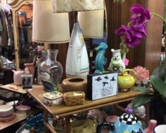 Miscellaneous mid century and Laurel burch