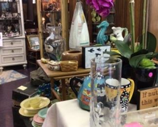 Vases, dishes, Heywood Wakefield