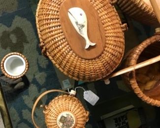 Whale basket is sold