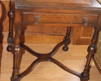 End table withdrawer.