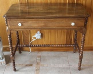 Hall/entry table with drawer.