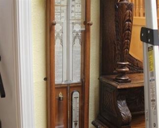 Very intricate barometer.