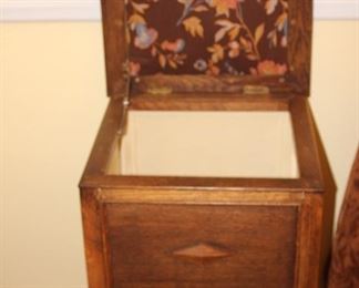 Sewing box.