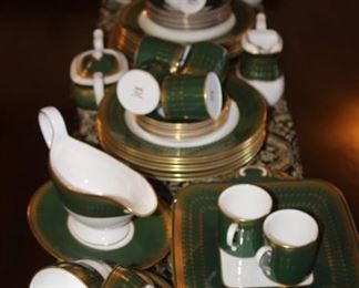 59 piece set of Spode "Royal Windsor" dinner set.
