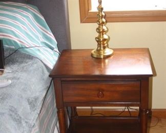 One of two night stands.