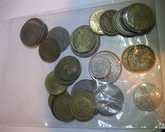 Lot of Spanish Coins