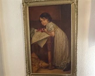 Mid 1800's Oil Painting