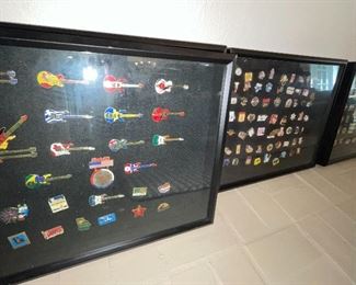Collection of Olympic pins