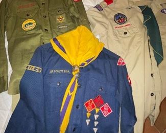 Boy Scout uniforms 