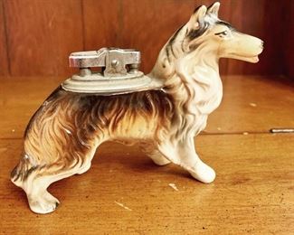 Vintage Collie lighter
