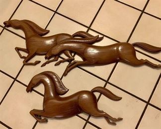 Vintage Syrocco Running Horses