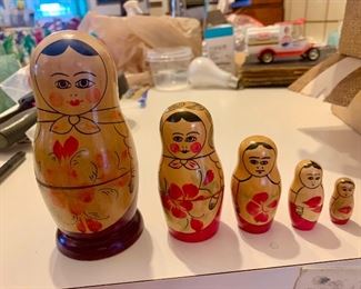 1970’s Russian Nesting Dolls