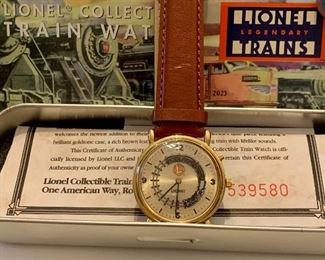 Lionel Train Collectible watch