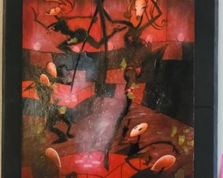 "Pole Dancers" by L.D. Grant