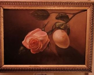 "Egg and Rose" by R Lynbova