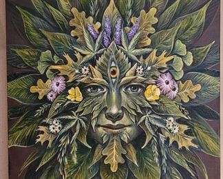 "Green Woman" by Kara Timmons