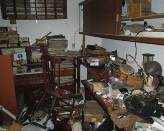 Before we started                                                                                                                        Basement Bar/Office