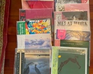 Japanese import LPs