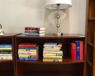 One f two Kimball bow front bookcases