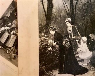 Antique Book Plate Illustrations