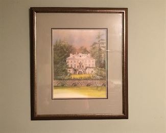 Lovely Pencil Signed Lithograph