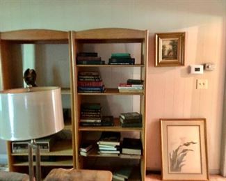 Modern Vintage media shelf and bookcase