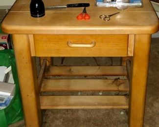 Modern Vintage Small table (side table, night stand, etc)