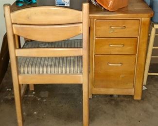 Modern Vintage Desk and Chair