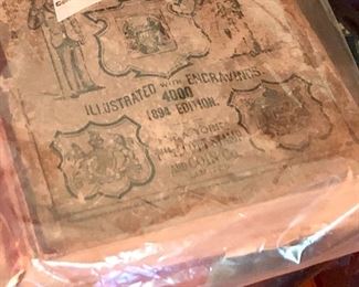 Limited Edition, 1894 New York Scott Stamp and Coin Co. Album