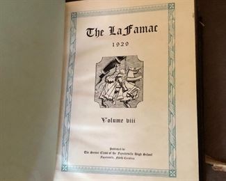 Front Page, Antique Yearbook, 1920