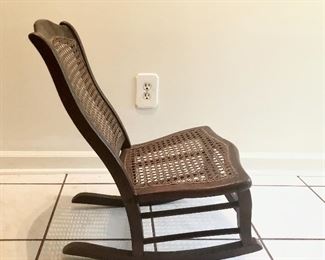 Cane rocker