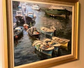 "Harbor" by Le Blanc 40"x30"
