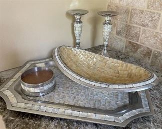 Julia Knight serving pieces