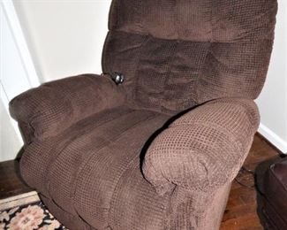 Corduroy Electric Recliner