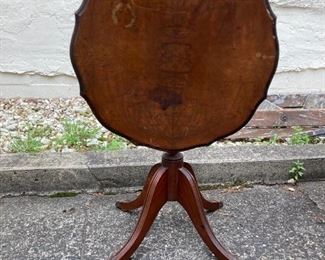 drop top victorian pie crust table