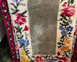 Hand hooked vintage rugs