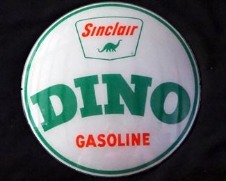 Sinclair Dino Gasoline Gas Pump Globe, Includes 2 Lenses And One Ring
