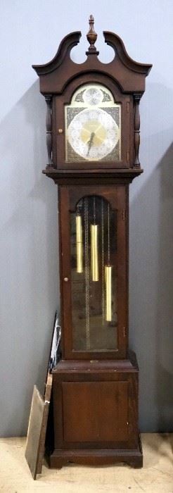 Seth Thomas Tempest Fugit Grandfather Clock With Paperwork And More