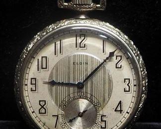 Elgin 17 Jewel Vintage Pocket Watch