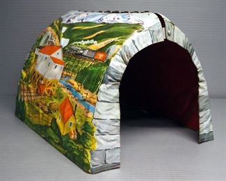 Marx Folding Tin Train Tunnel