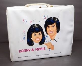 1976 Donny And Marie Vinyl Lunch Box By Aladdin
