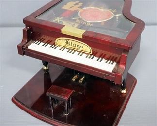 Kings Grand Piano Music Box, Plays Beethoven's "For Elise"
