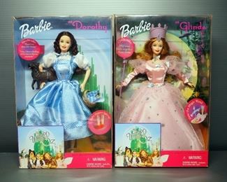 Barbie And Ken Wizard Of Oz Dolls, Each In Box, Includes Dorothy, Scarecrow, Tin Man, Cowardly Lion And Glinda