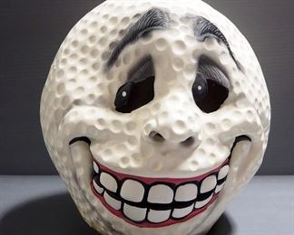 Golf Ball Rubber Face Mask